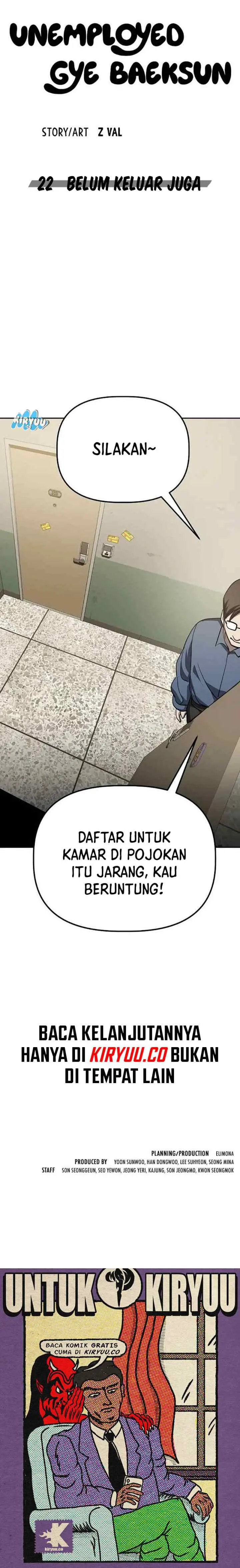 Unemployed and Jobless Gye Baek-Sun chapter 22 halaman 16