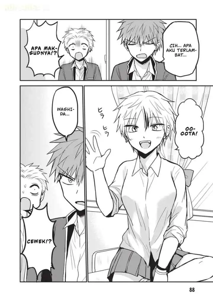 Kao ni denai Kashiwada-san to Kao ni deru Ota-kun chapter 94 halaman 13