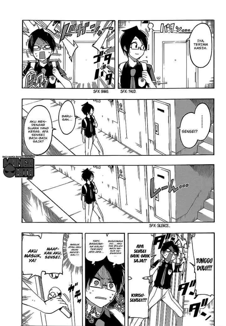 Bokutachi wa Benkyou ga Dekinai chapter 22 halaman 8