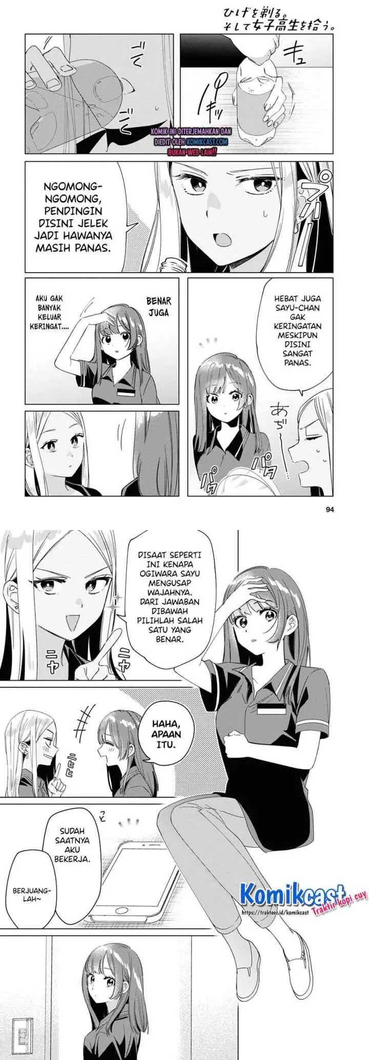 Hige Wo Soru. Soshite Joshikosei Wo Hirou chapter 27 halaman 5