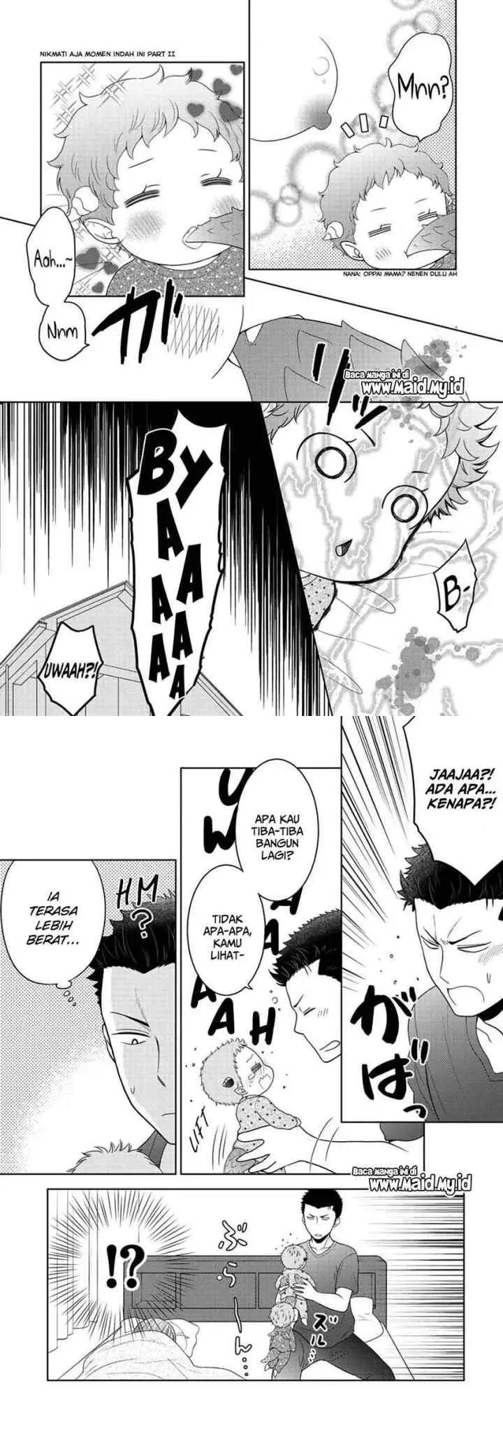 Kitaku Tochuu de Yome to Musume ga Dekita n dakedo Dragon datta chapter 9.2 halaman 8