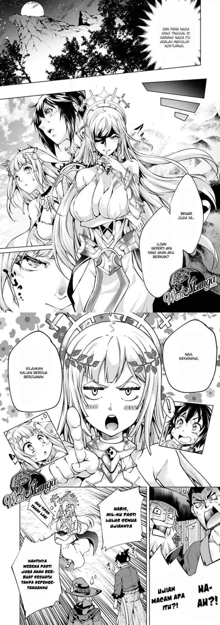 Kamigami ni Sodaterare Shimo no, Saikyou to Naru chapter 6 halaman 4