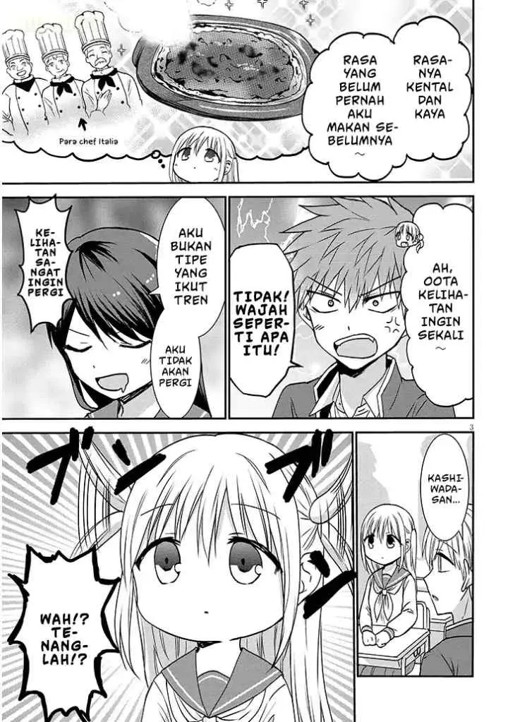 Kao ni Denai Kashiwada-san to Kao ni Deru Oota-kun + chapter 12 halaman 5
