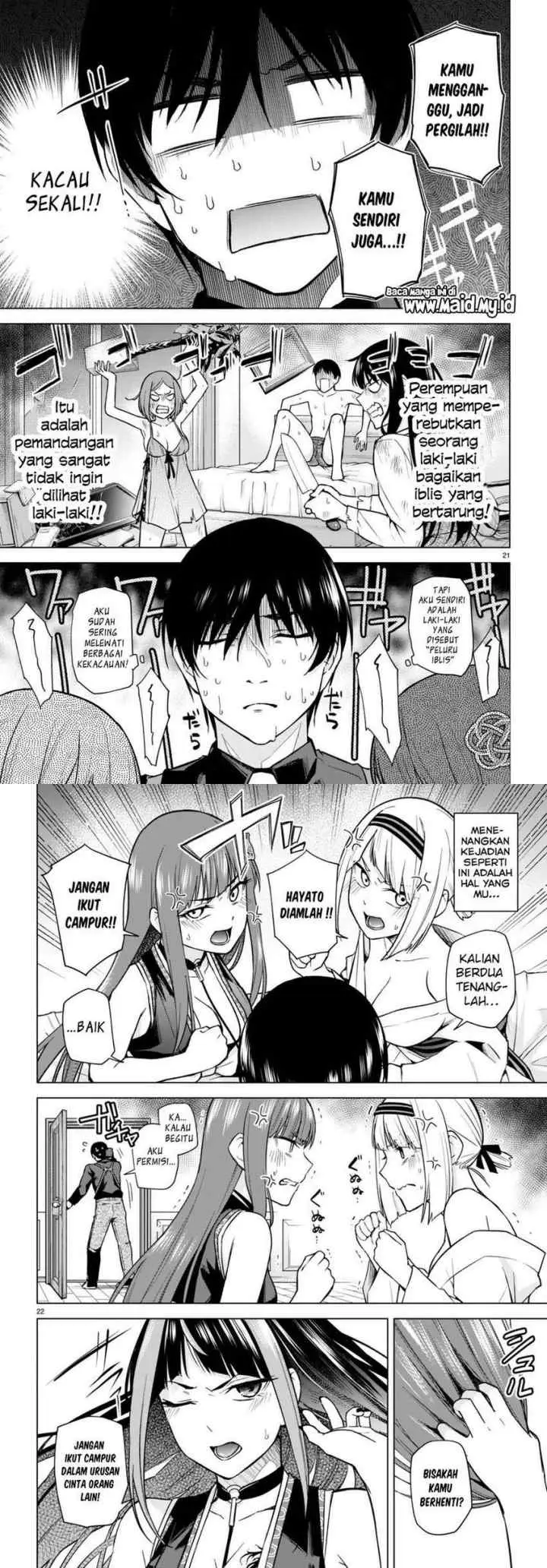 Honey Trap Sharehouse chapter 11 halaman 12