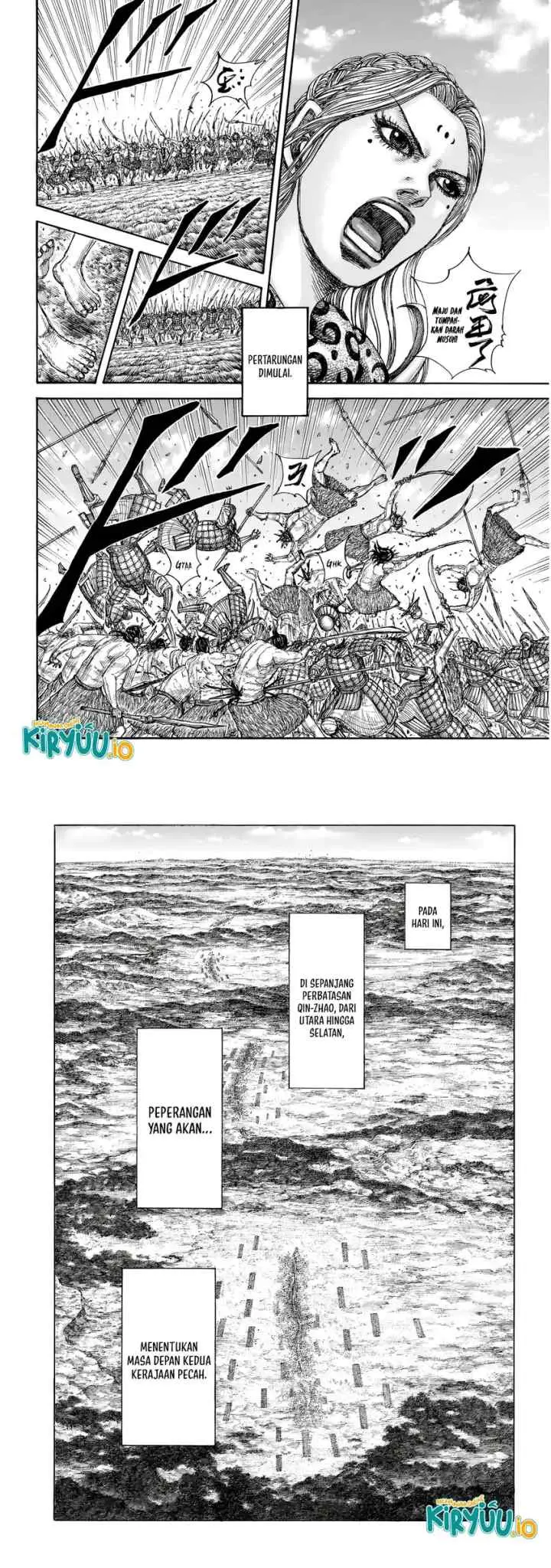 Kingdom chapter 854 halaman 6