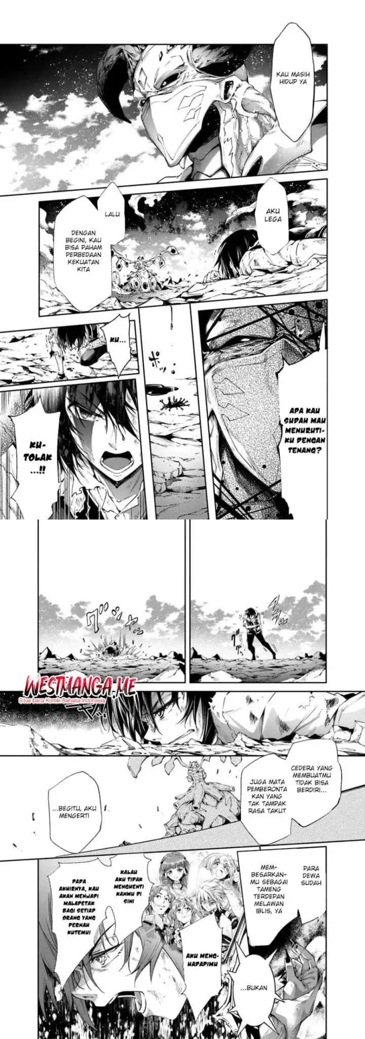 Kamigami ni Sodaterare Shimo no, Saikyou to Naru chapter 58 halaman 7