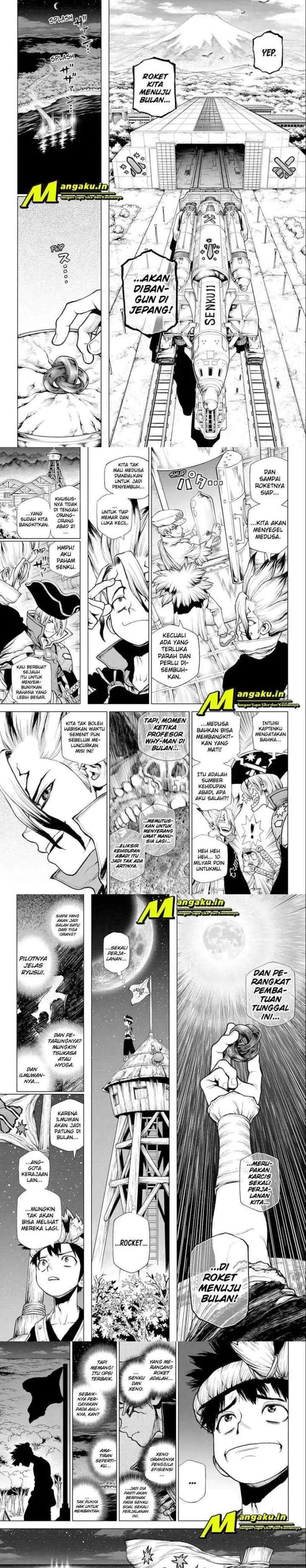 Dr. Stone chapter 210 halaman 4