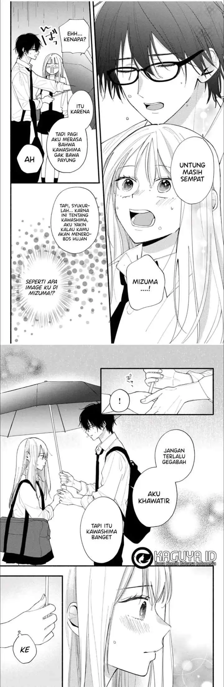 Class no Inkya ni Kareshi no Sainou ga Ari Sugiru chapter 4.1 halaman 9