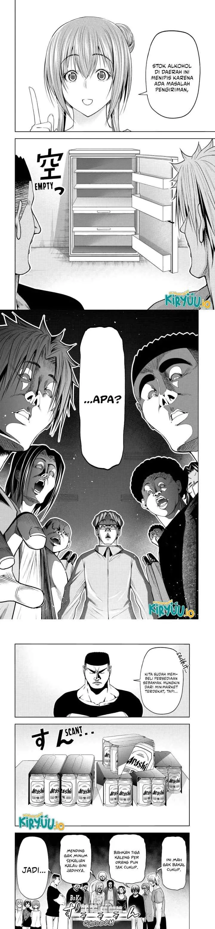 Grand Blue chapter 105 halaman 4