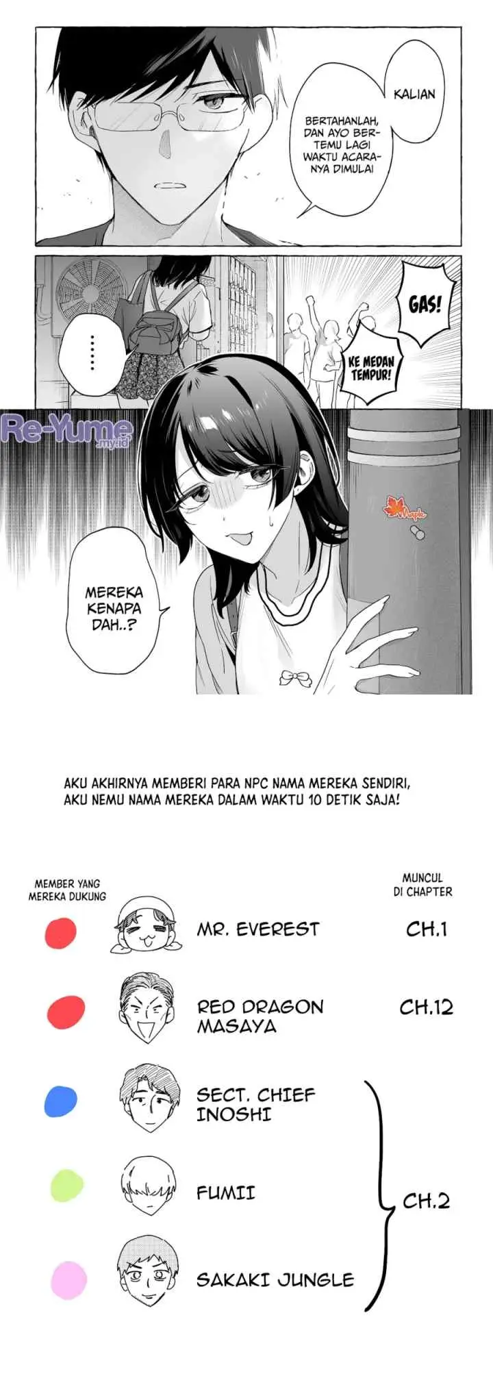 Damedol to Sekai ni Hitori Dake no Fan chapter 49 halaman 10