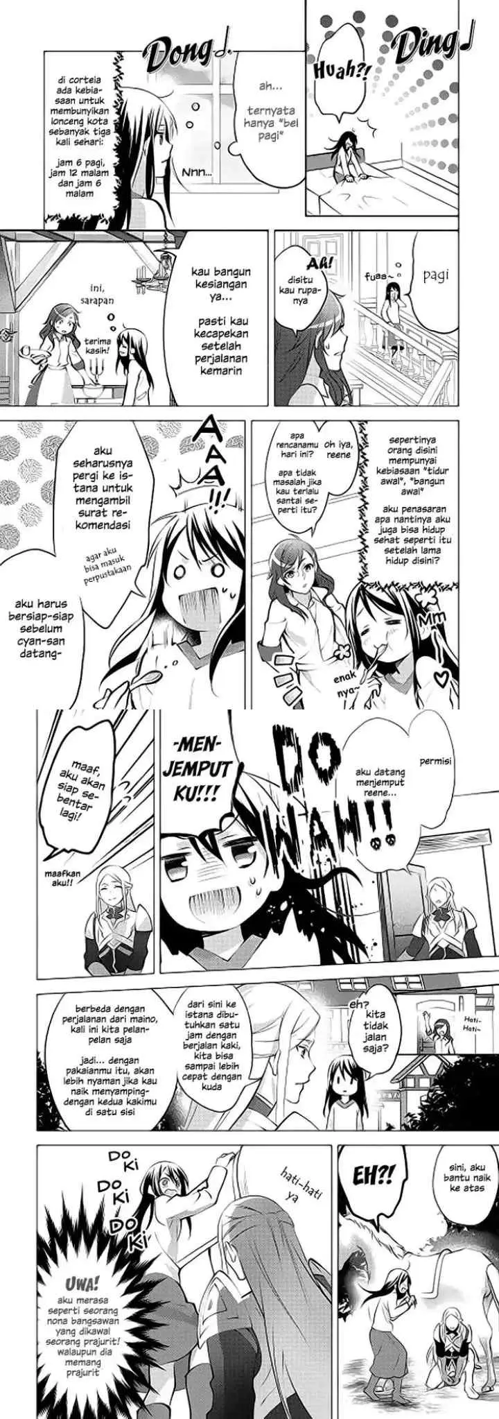 Isekai de ~Kuro no Iyashi Te~ tte Yobareteimasu chapter 7 halaman 7