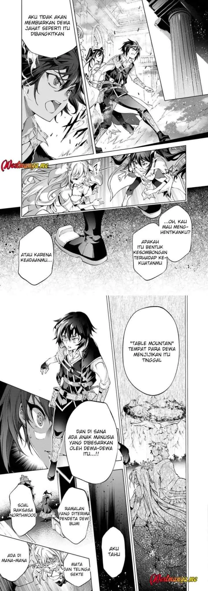 Kamigami ni Sodaterare Shimo no, Saikyou to Naru chapter 56 halaman 7