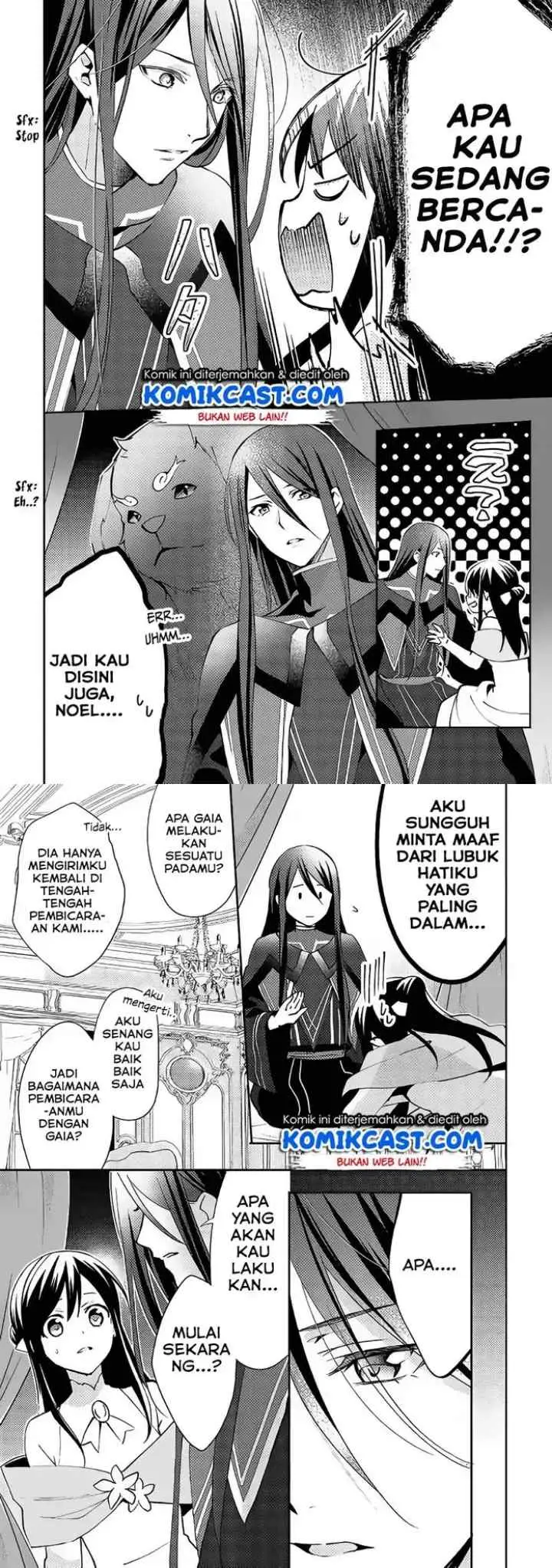Isekai de ~Kuro no Iyashi Te~ tte Yobareteimasu chapter 34 halaman 9
