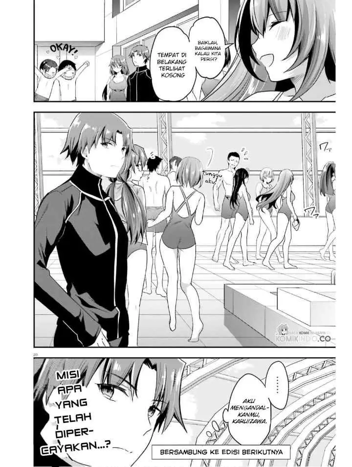 Youkoso Jitsuryoku Shijou Shugi no Kyoushitsu e chapter 53 halaman 17