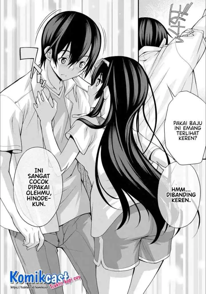 Kirei na Kurokami no Takashina-san (Mushoku) to Tsukiau Koto ni Natta chapter 8.3 halaman 4