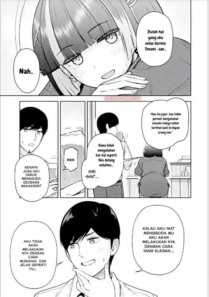 Tachi Nomi Izakaya De Kei Joshidaisei Ga Tonari Ni Kuru Hanashi chapter 10 halaman 8