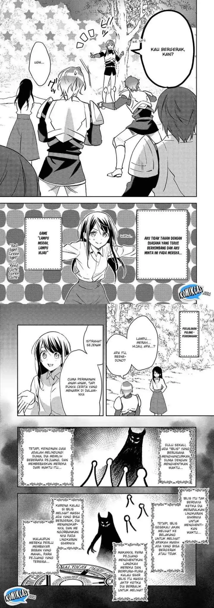 Isekai de ~Kuro no Iyashi Te~ tte Yobareteimasu chapter 20 halaman 7