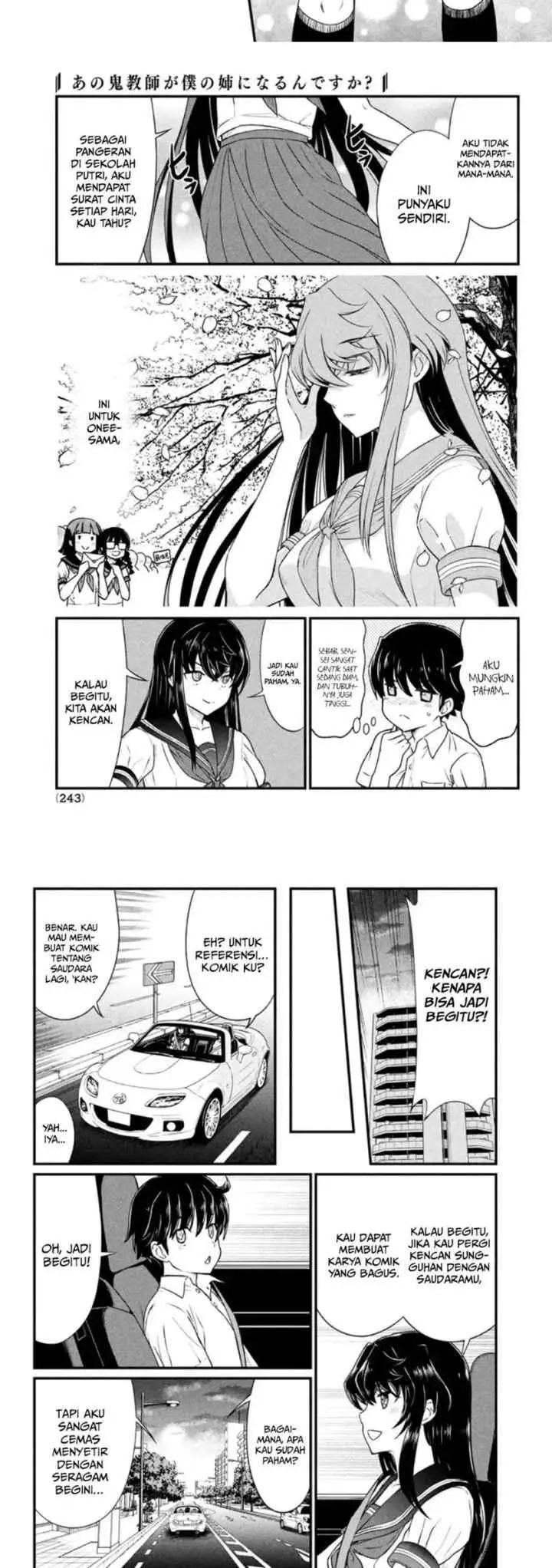 Ano Oni Kyoushi ga Boku no Ane ni Narundesuka? chapter 9 halaman 4