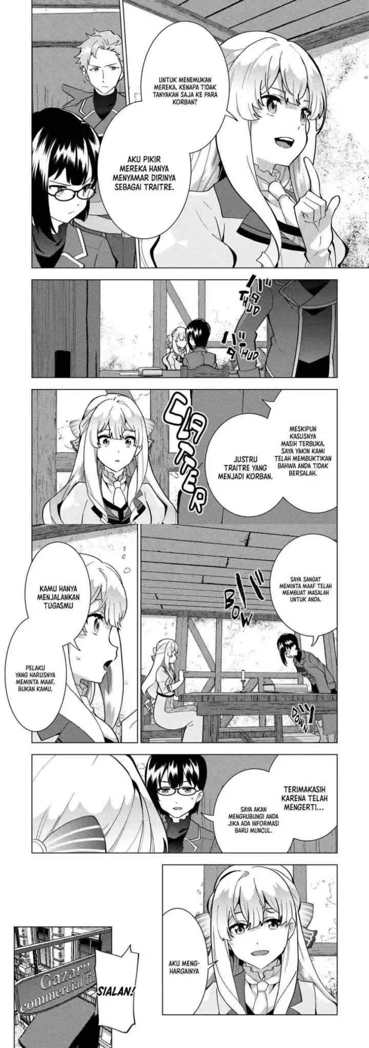 Buchigire Reijou wa Houfuku wo Chikaimashita. ~Madousho no Chikara de Sokoku wo Tataki Tsubushimasu~ chapter 4 halaman 5