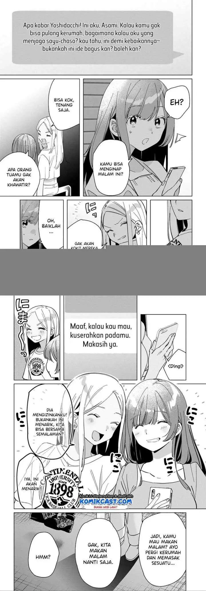 Hige Wo Soru. Soshite Joshikosei Wo Hirou chapter 24.2 halaman 7