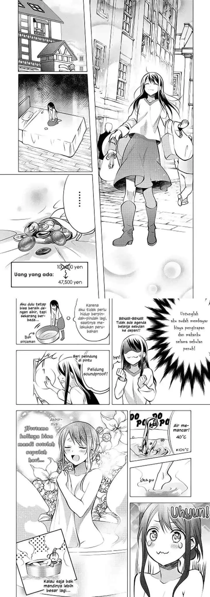 Isekai de ~Kuro no Iyashi Te~ tte Yobareteimasu chapter 8 halaman 6