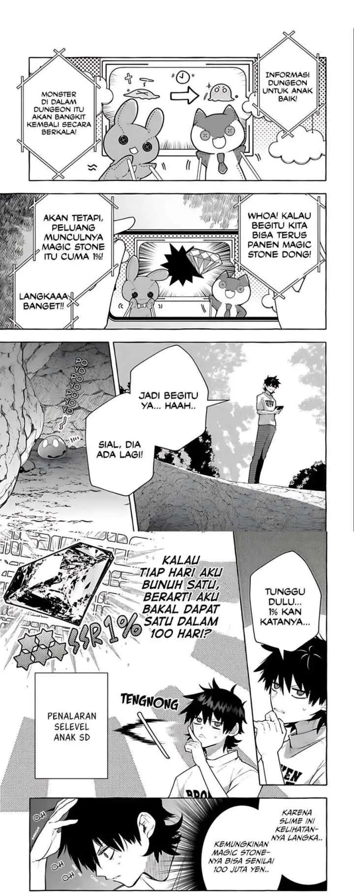 Kinzoku Slime wo Taoshi Makutta Ore ga chapter 2 halaman 5