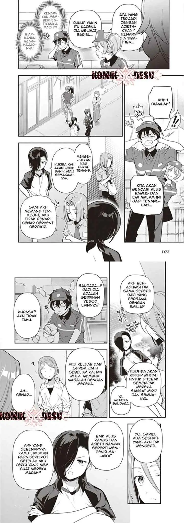 Hataraku Maou-sama! chapter 82 halaman 9