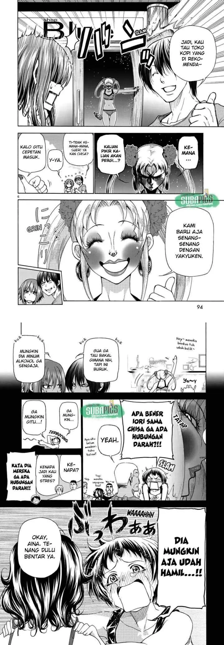 Grand Blue chapter 29 halaman 4
