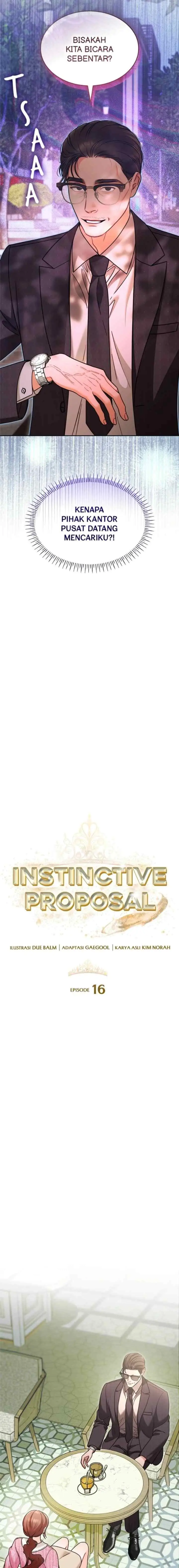An Instinctive Proposal chapter 16 halaman 6