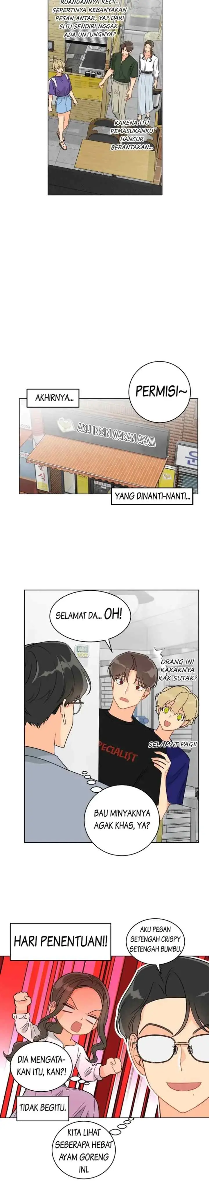 Ecstatic Chicken chapter 49 halaman 14