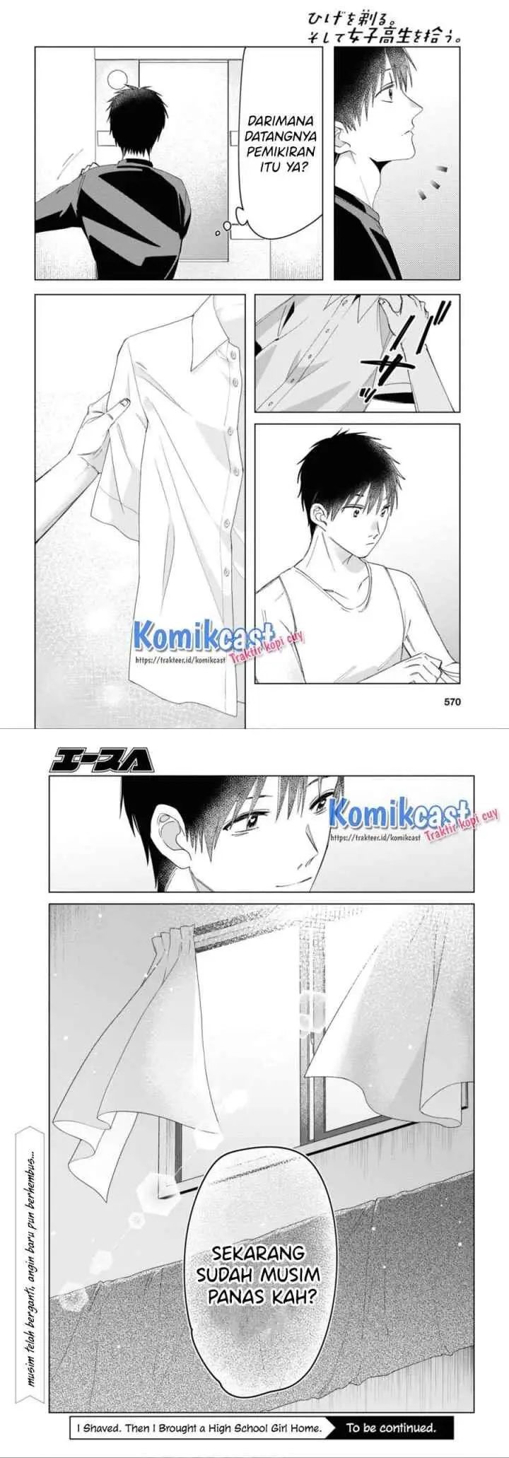 Hige Wo Soru. Soshite Joshikosei Wo Hirou chapter 26 halaman 12