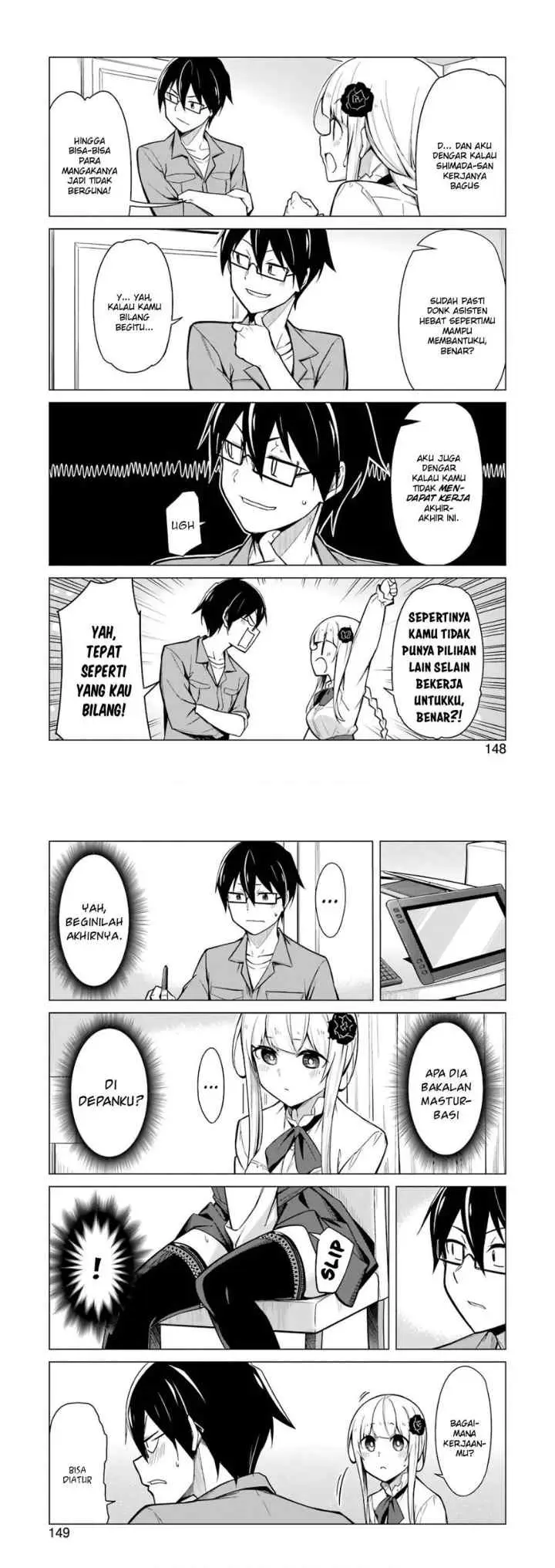 Drawing While Masturbating chapter 1 halaman 8