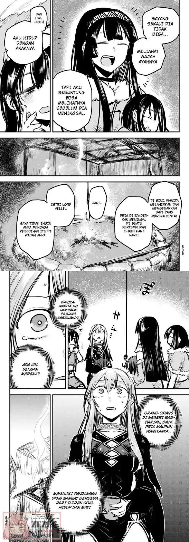 Hime Kishi wa Barbaroi no Yome chapter 4.2 halaman 8