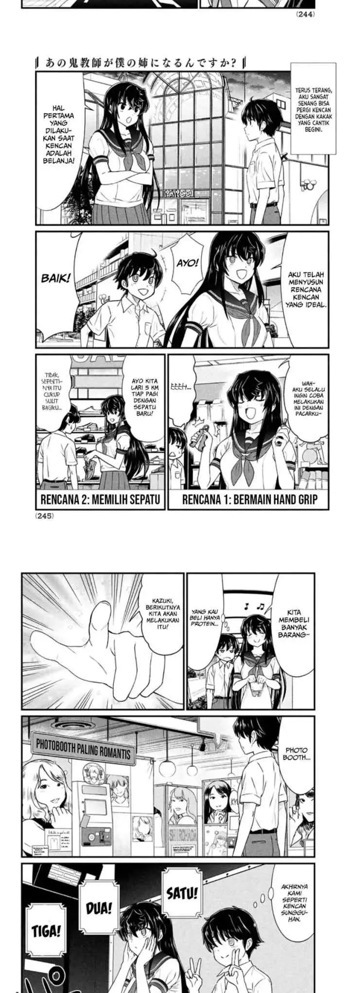 Ano Oni Kyoushi ga Boku no Ane ni Narundesuka? chapter 9 halaman 5