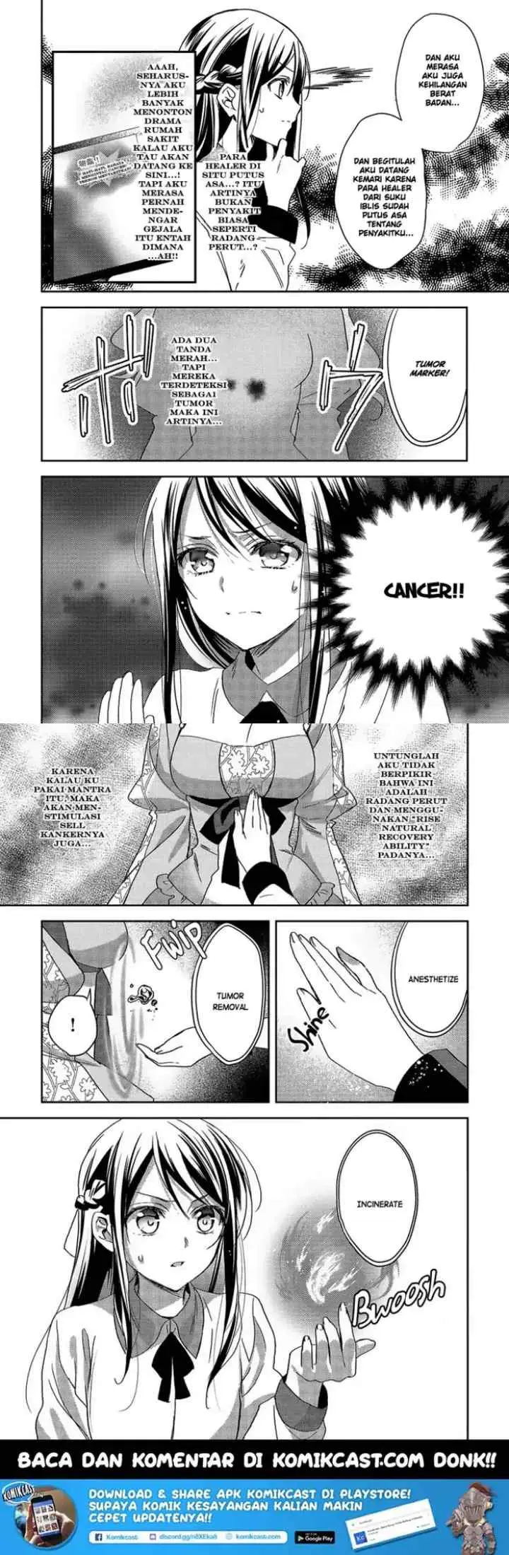 Isekai de ~Kuro no Iyashi Te~ tte Yobareteimasu chapter 19 halaman 6