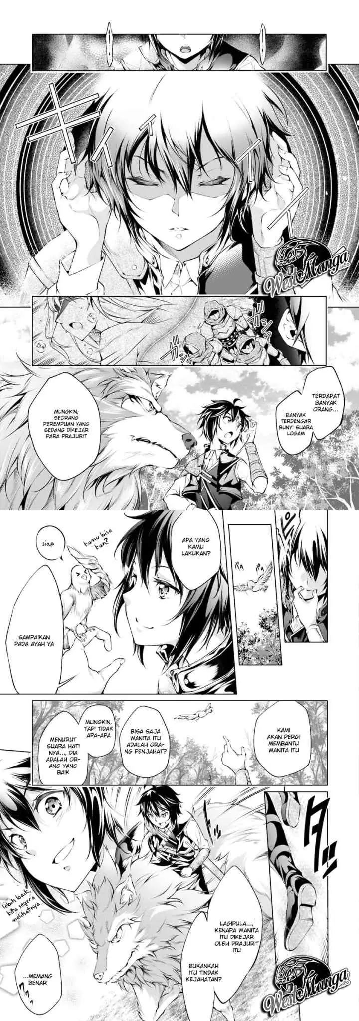 Kamigami ni Sodaterare Shimo no, Saikyou to Naru chapter 2.1 halaman 7