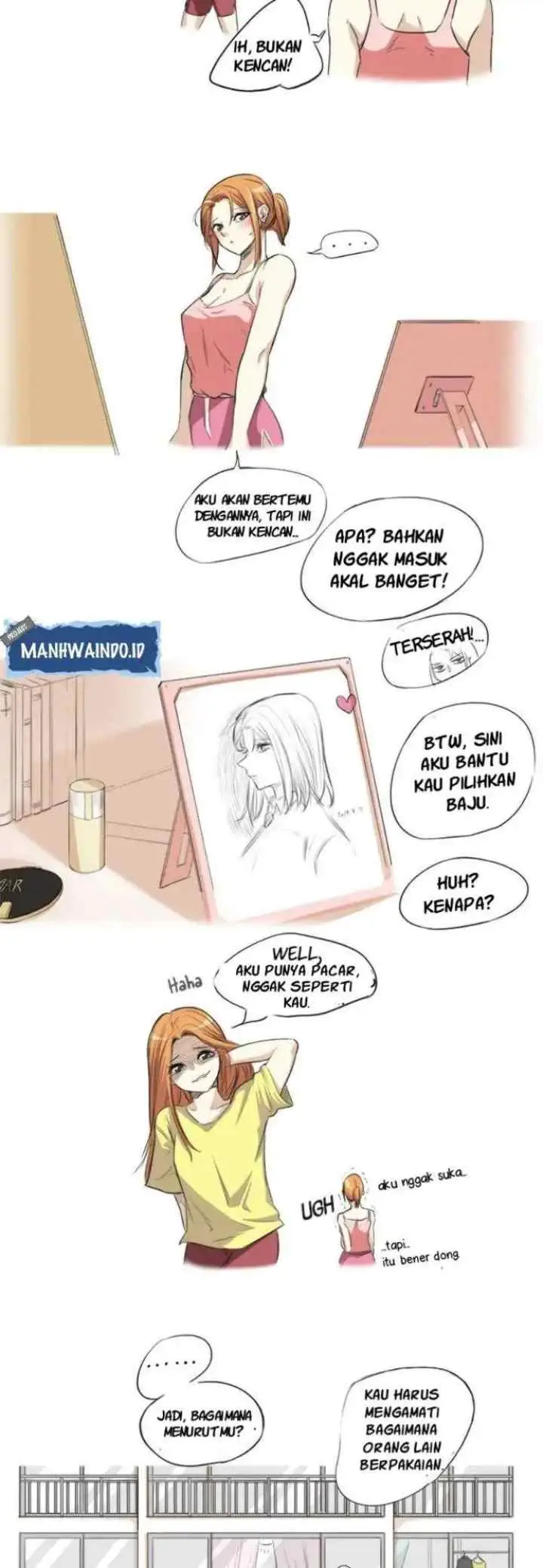 Drawing Romance chapter 4 halaman 9