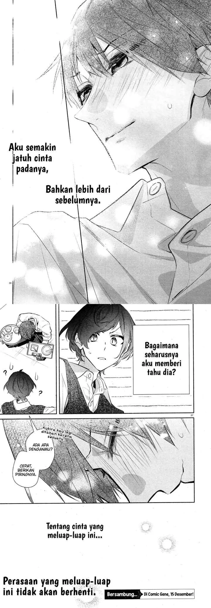 Hirano to Kagiura chapter 33.2 halaman 19