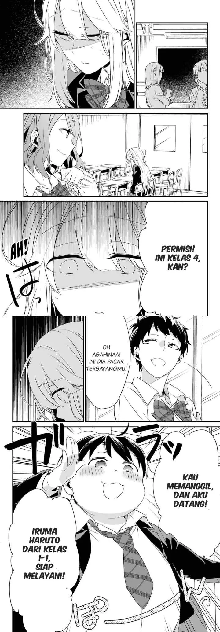 Asahina Wakaba to Marumaru na kareshi chapter 2 halaman 6