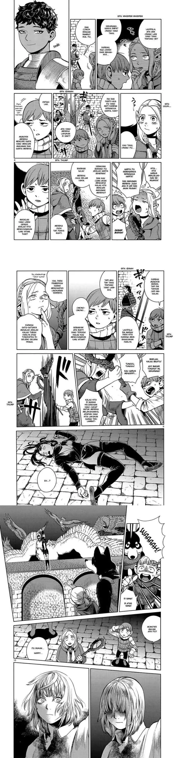 Dungeon Meshi chapter 37 halaman 4