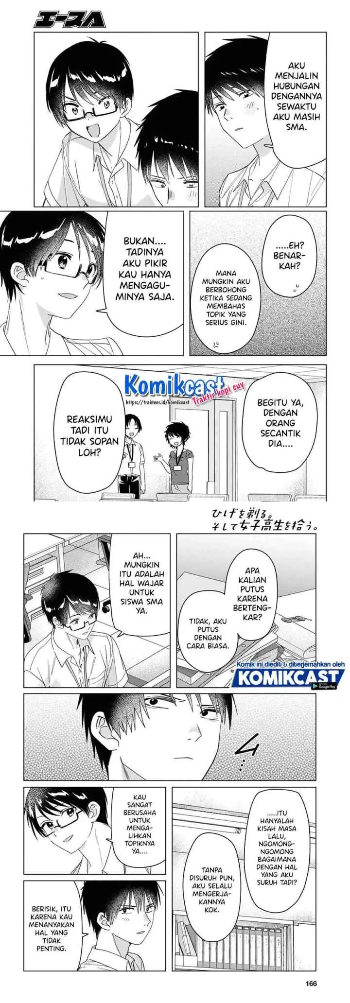 Hige Wo Soru. Soshite Joshikosei Wo Hirou chapter 28 halaman 9