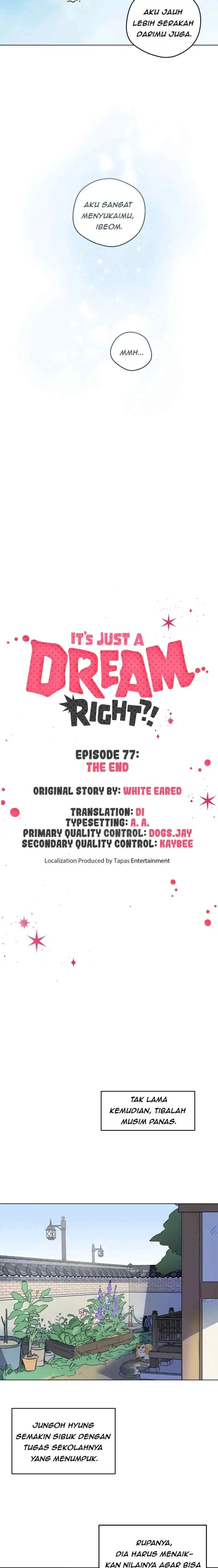 It's Just A Dream... Right?! chapter 77 halaman 9