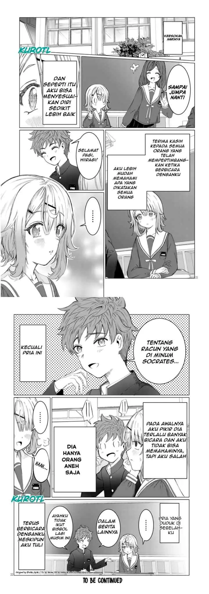 Kimi wa Yakamashi Tojite yo Kuchi wo! chapter 1 halaman 13