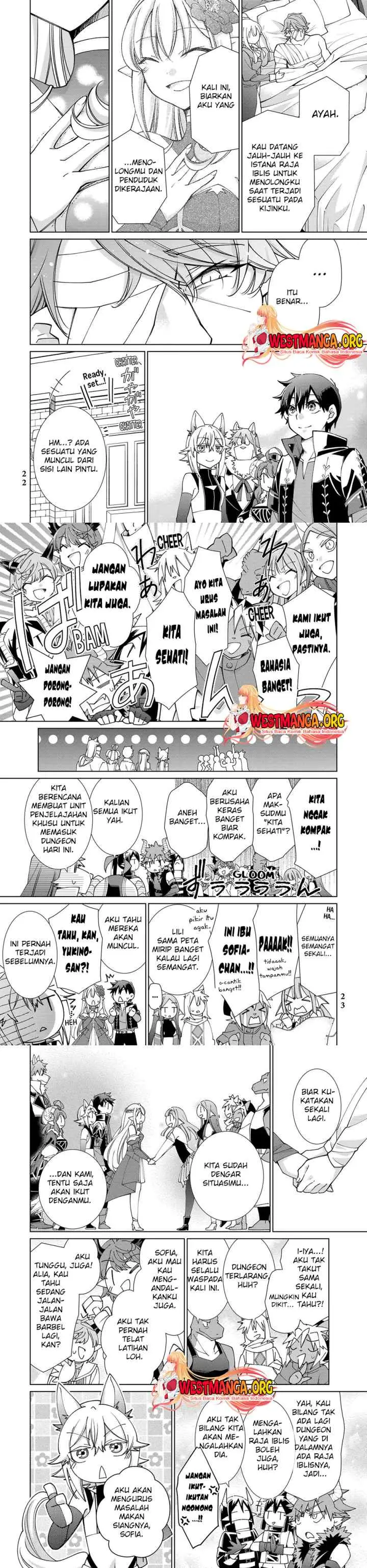 Jishou! Heibon Mazoku no Eiyuu Life: B-kyuu Mazoku nano ni Cheat Dungeon wo Tsukutteshimatta Kekka chapter 49 halaman 9