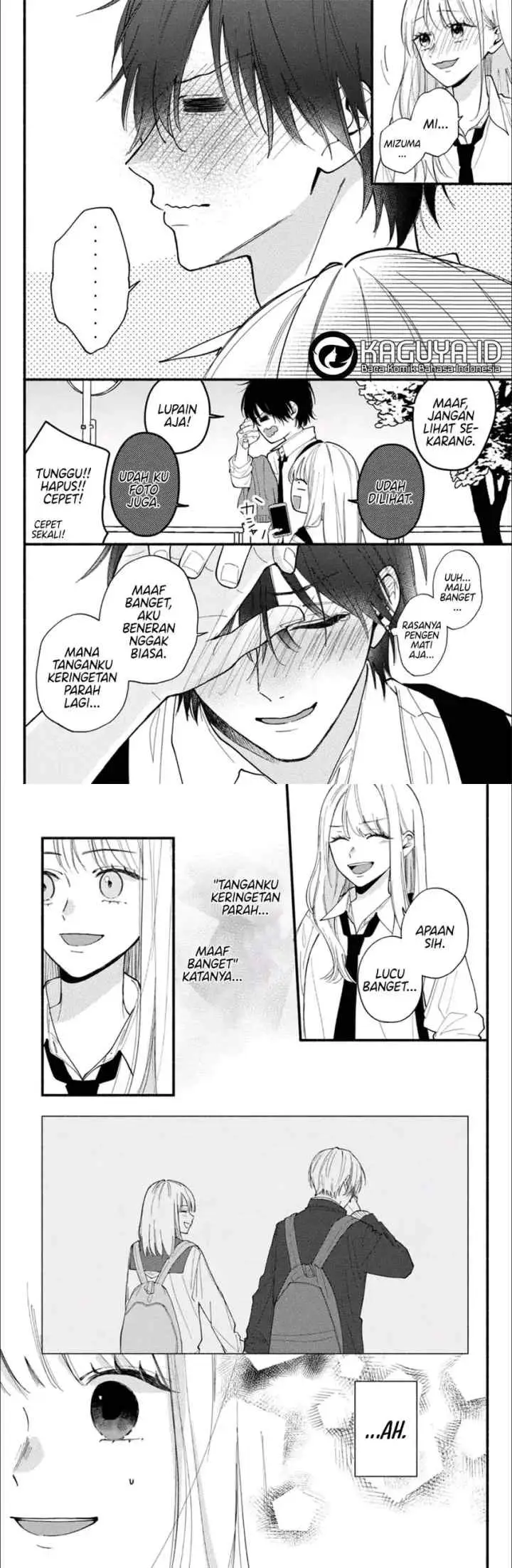 Class no Inkya ni Kareshi no Sainou ga Ari Sugiru chapter 2.1 halaman 9