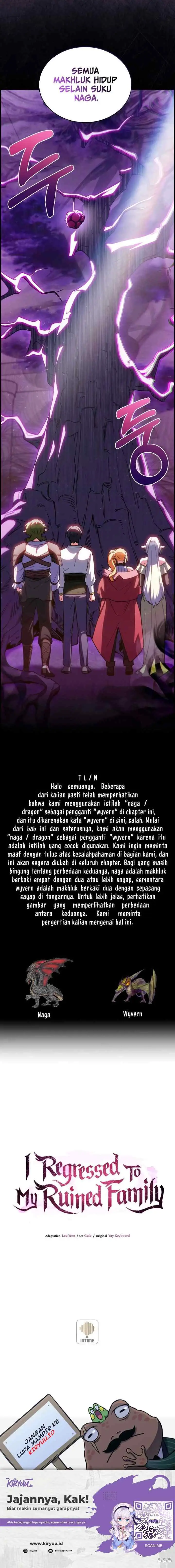 I Regressed to My Ruined Family chapter 66 halaman 19