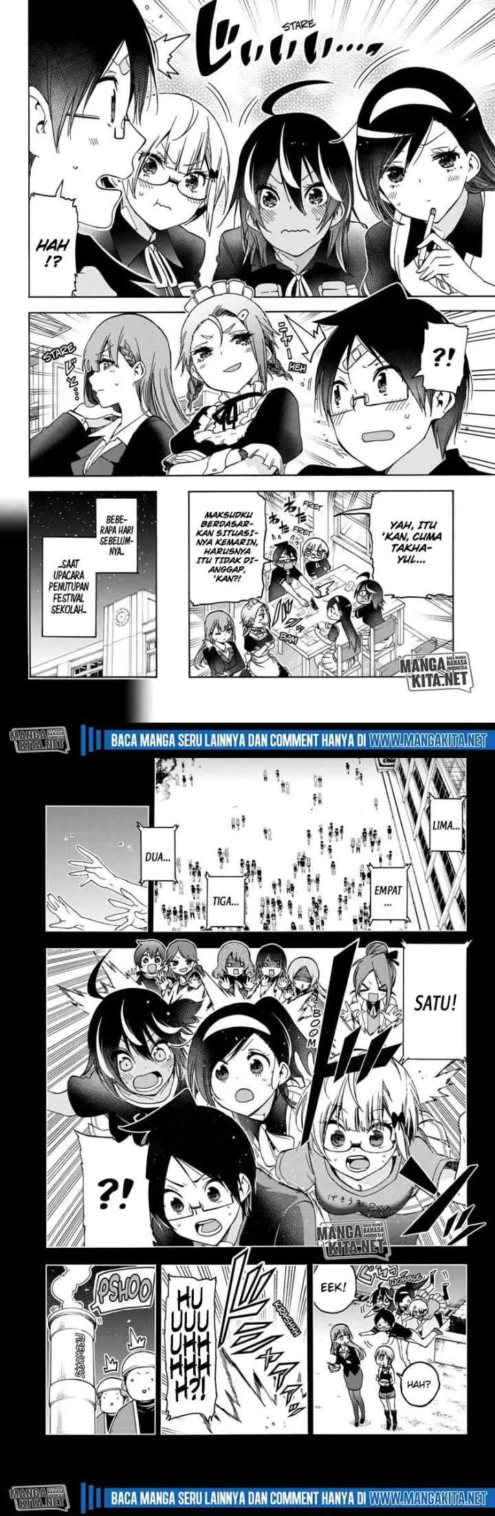 Bokutachi wa Benkyou ga Dekinai chapter 187 halaman 5