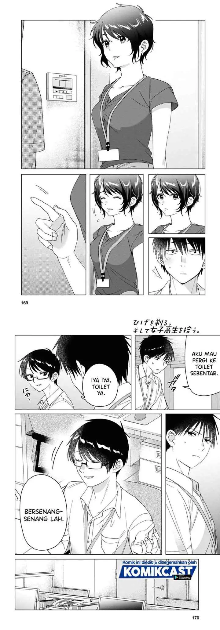 Hige Wo Soru. Soshite Joshikosei Wo Hirou chapter 28 halaman 11