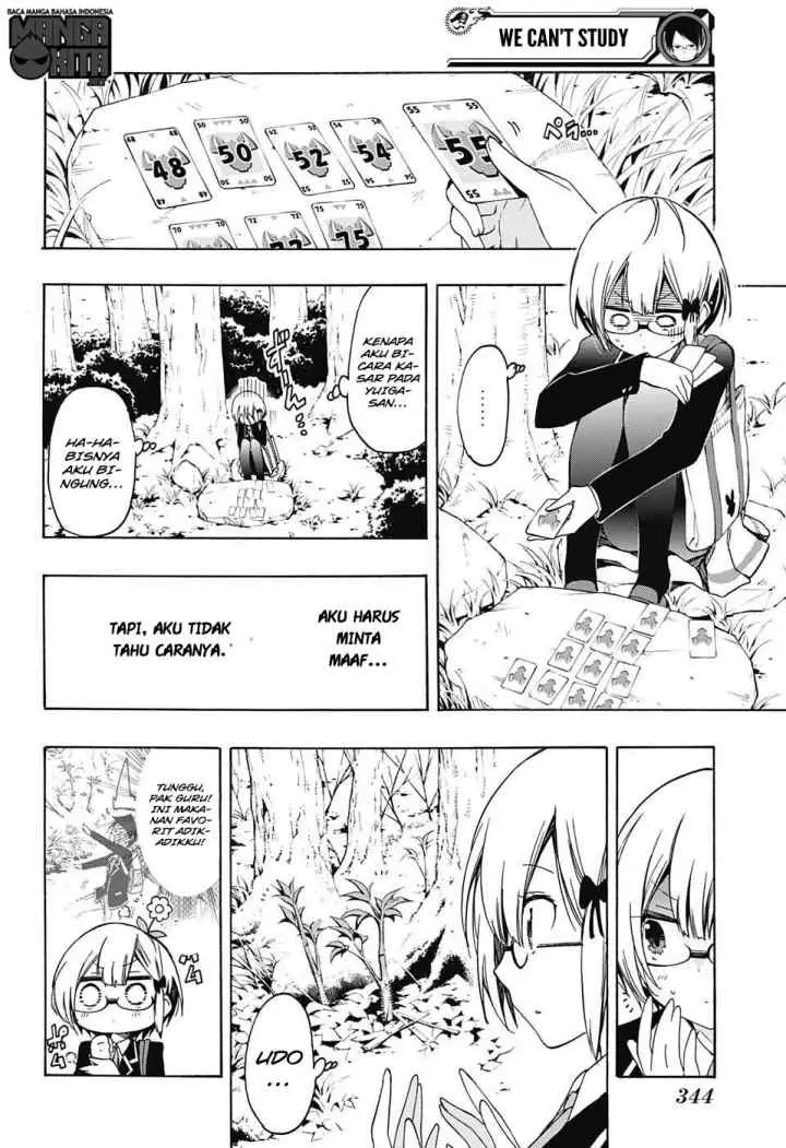 Bokutachi wa Benkyou ga Dekinai chapter 14 halaman 11