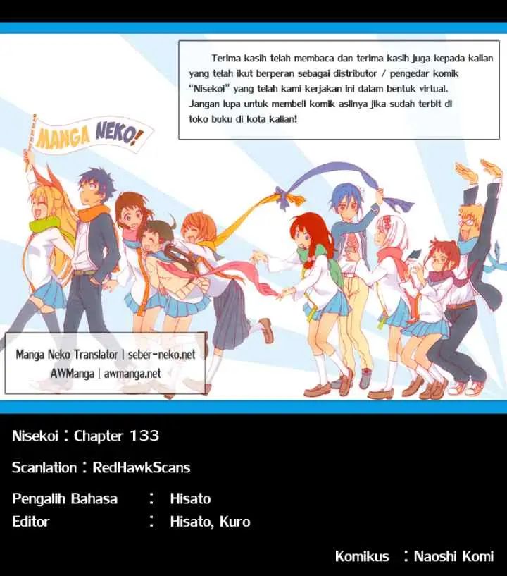 Nisekoi chapter 133 halaman 20